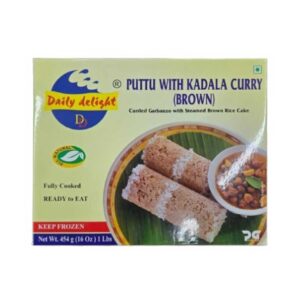 Daily Delight Puttu With Kadala Curry Brown