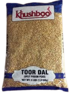 Khushboo Toor Dal Plain 4LB