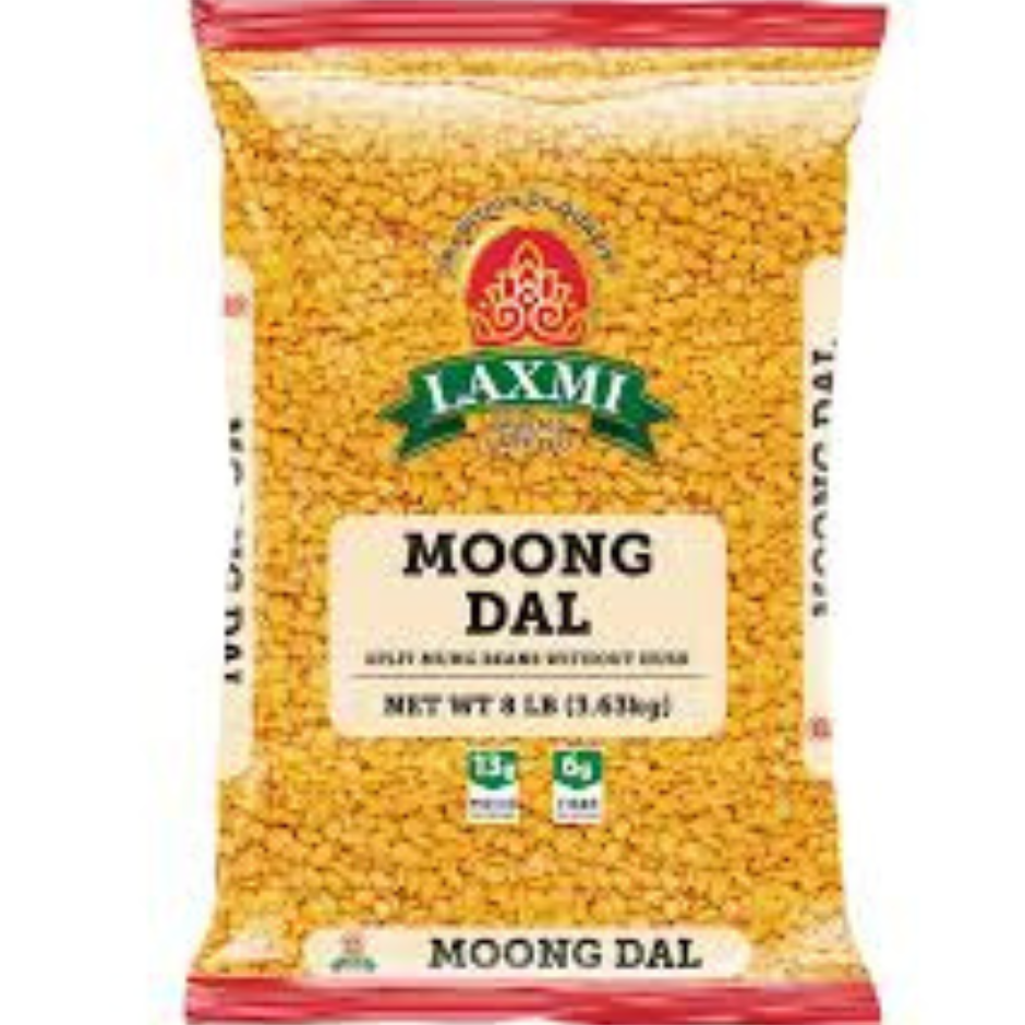 Laxmi Moong Dal Split without skin 2 LB