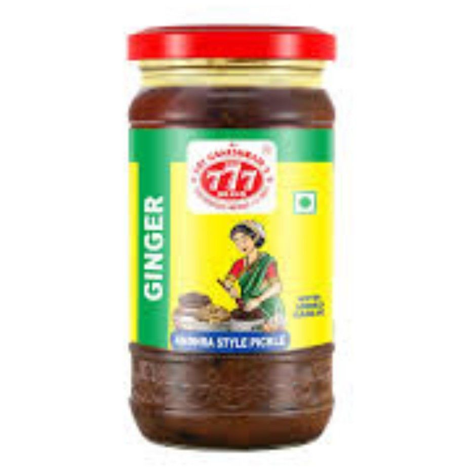 777 Ginger andhra style pickle 300gms