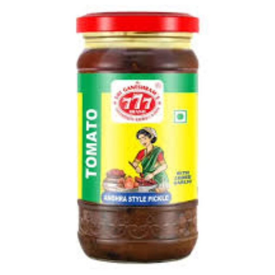 777 tomato andhra style pickle 300gms