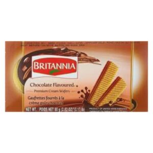 Britannia Cream Wafers Chocolate LG 175g