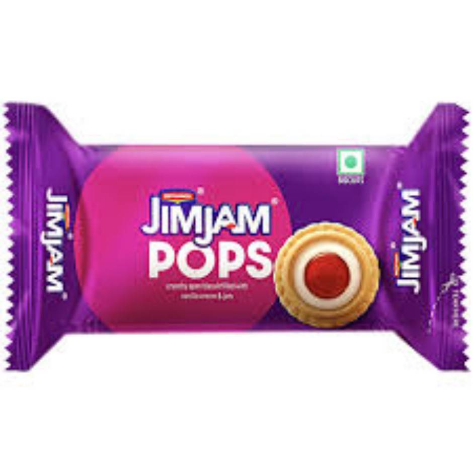Britannia  Jam Jam Pops 70g