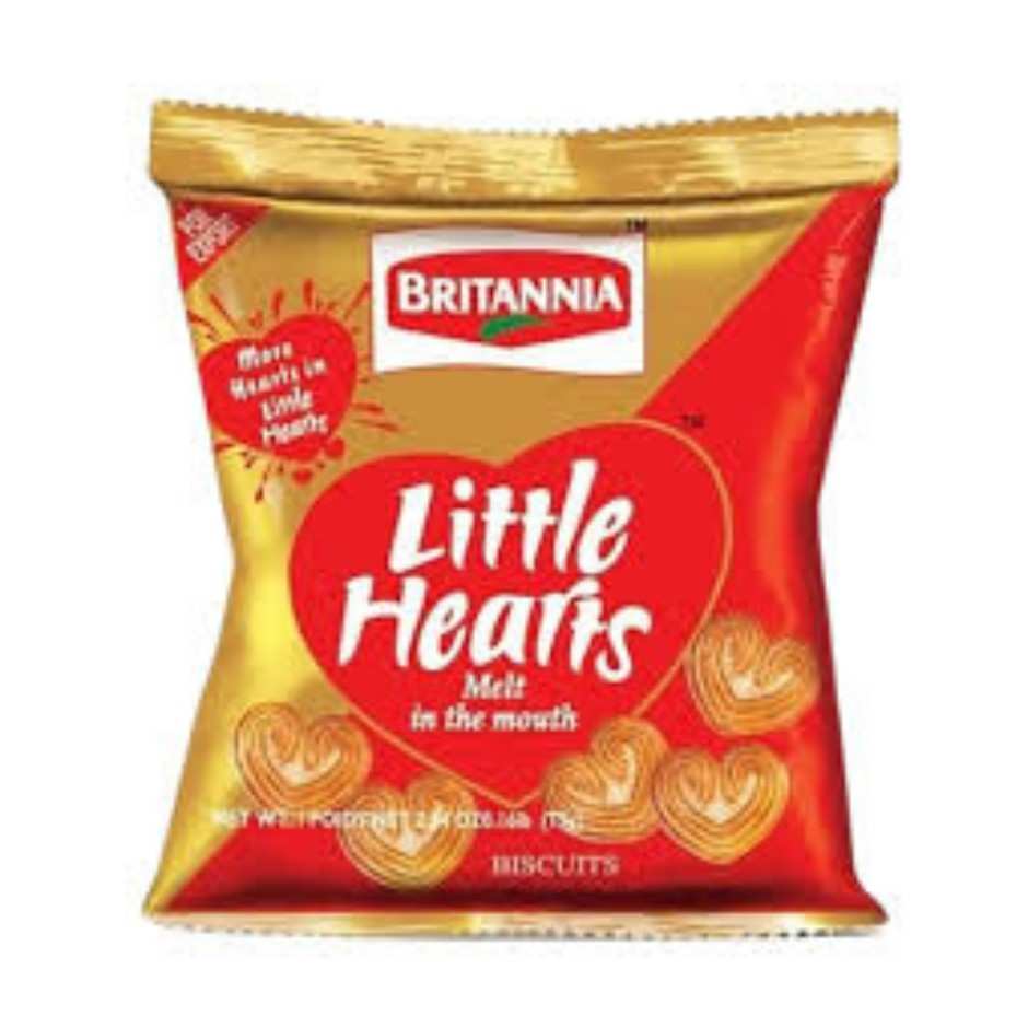 Britannia Little Heart Biscuits 75g