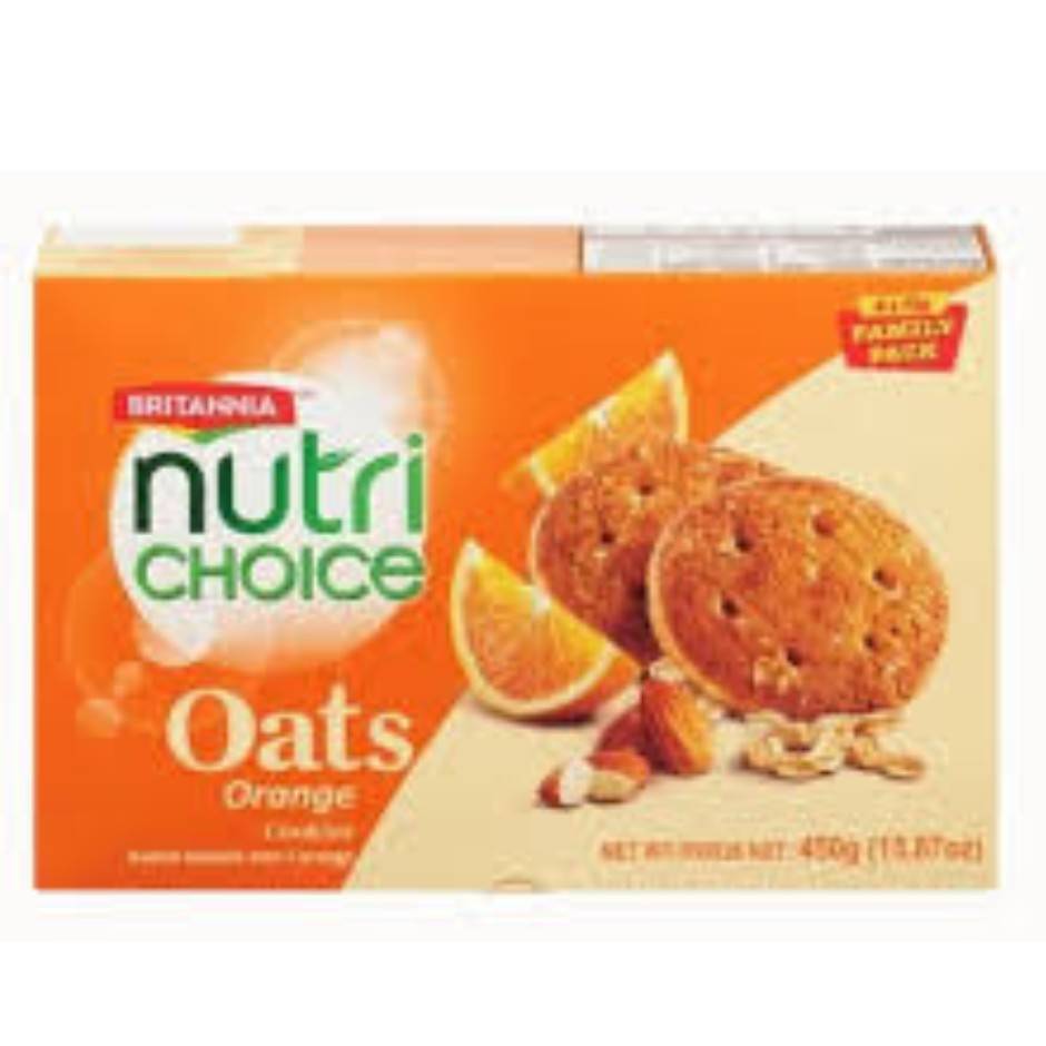 Britannia Nutri choice Oats Orange 450G