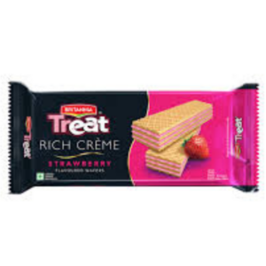 Britannia Treat Wafers Strawberry 150G