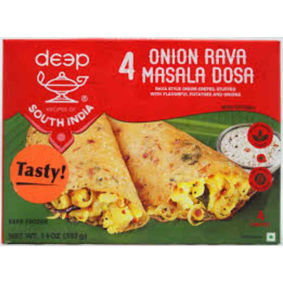 DEEP 4 ONION RAVA MASALA DOSA