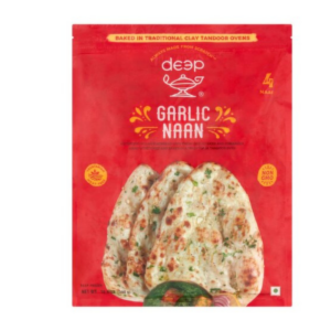 Deep Garlic Naan 4pc