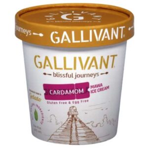 Gallivant caradom mawa ice cream 473ml