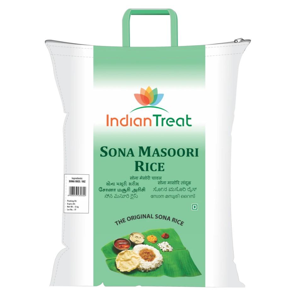 Indian treat sona masoori rice 20LB