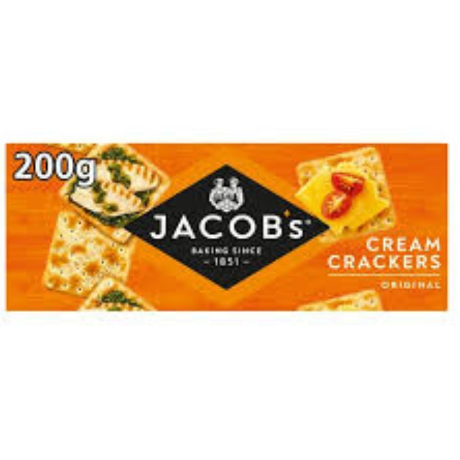 Jacobs Cream Crackers 200g
