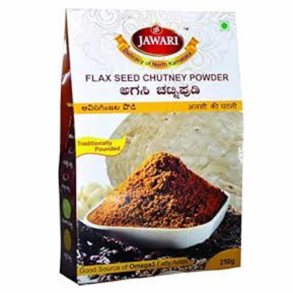 Jawari flaxseed chutney powder 250gms