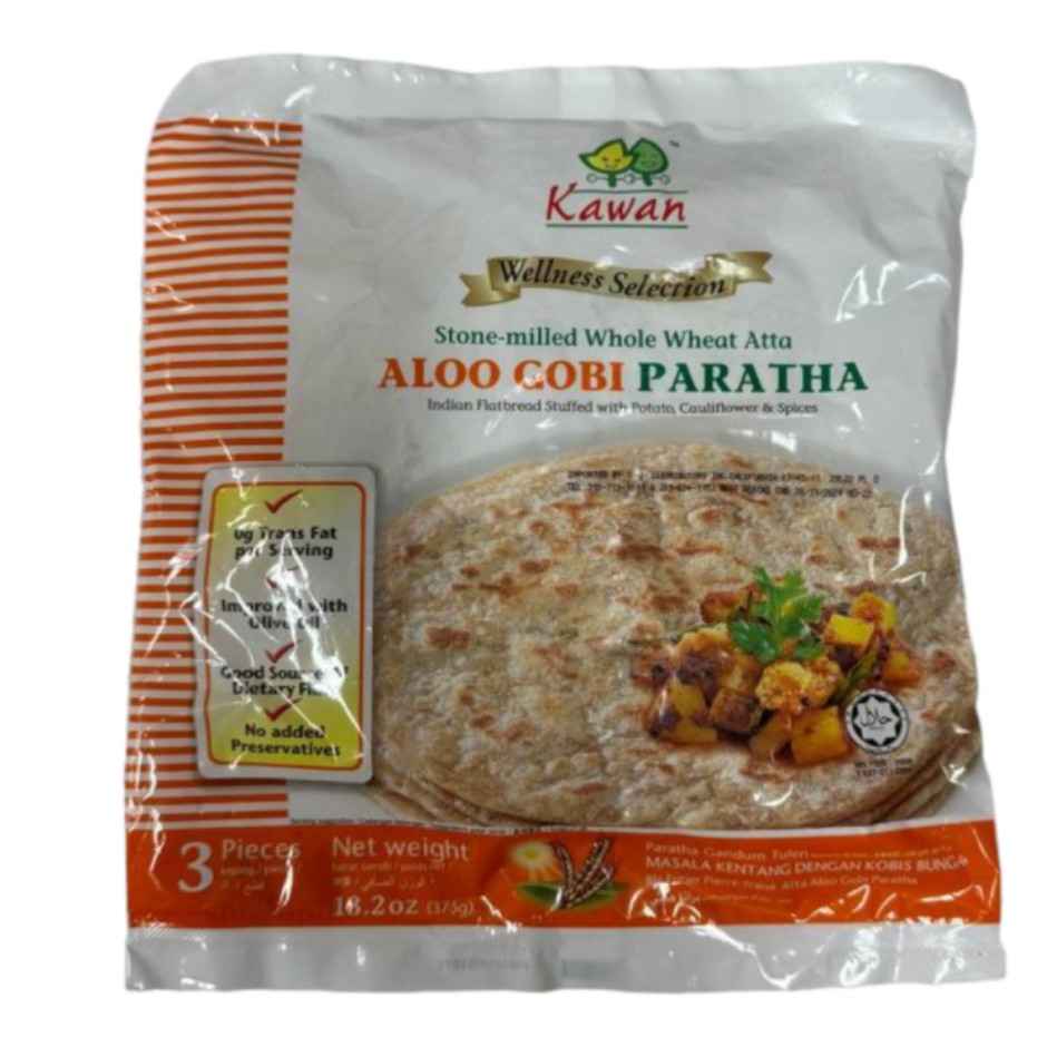 Kawan aloo gobi paratha 375g