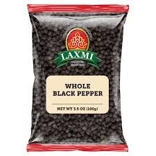 Laxmi Black pepper whole 100g