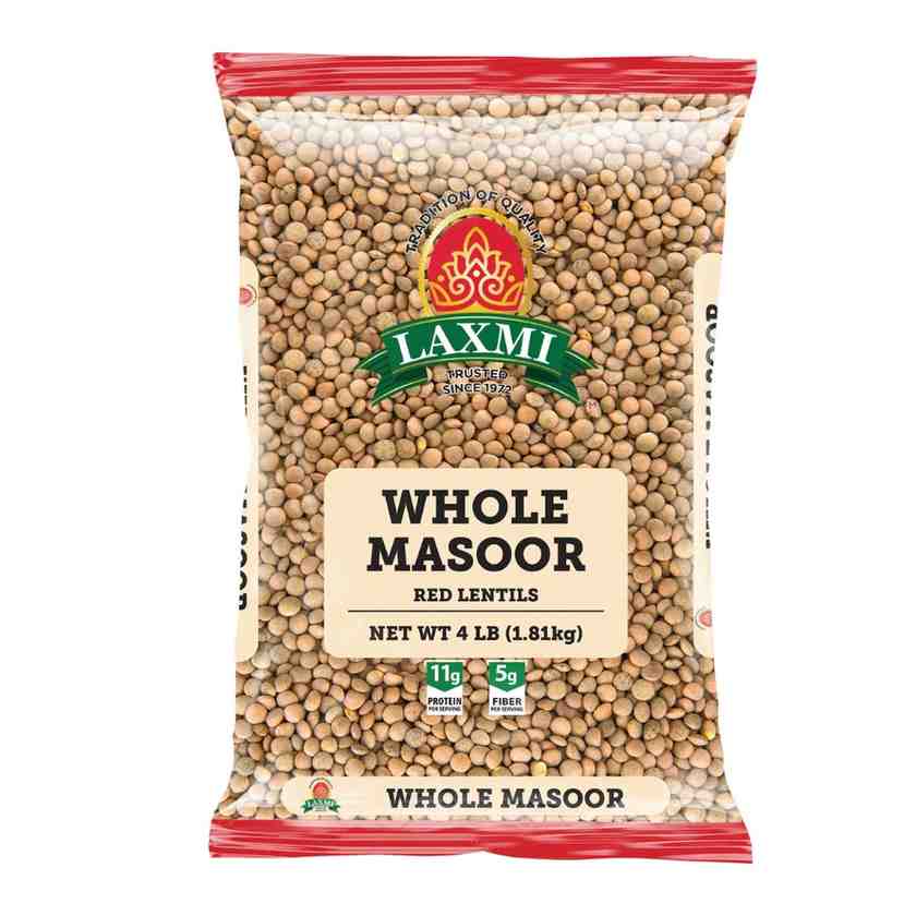 Laxmi Masoor Dal Whole 4 LB