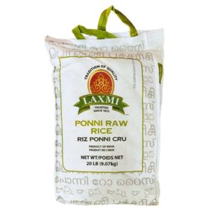 Laxmi Ponni Raw Rice10 LB