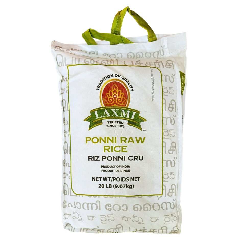 Laxmi Ponni Raw Rice 10 LB