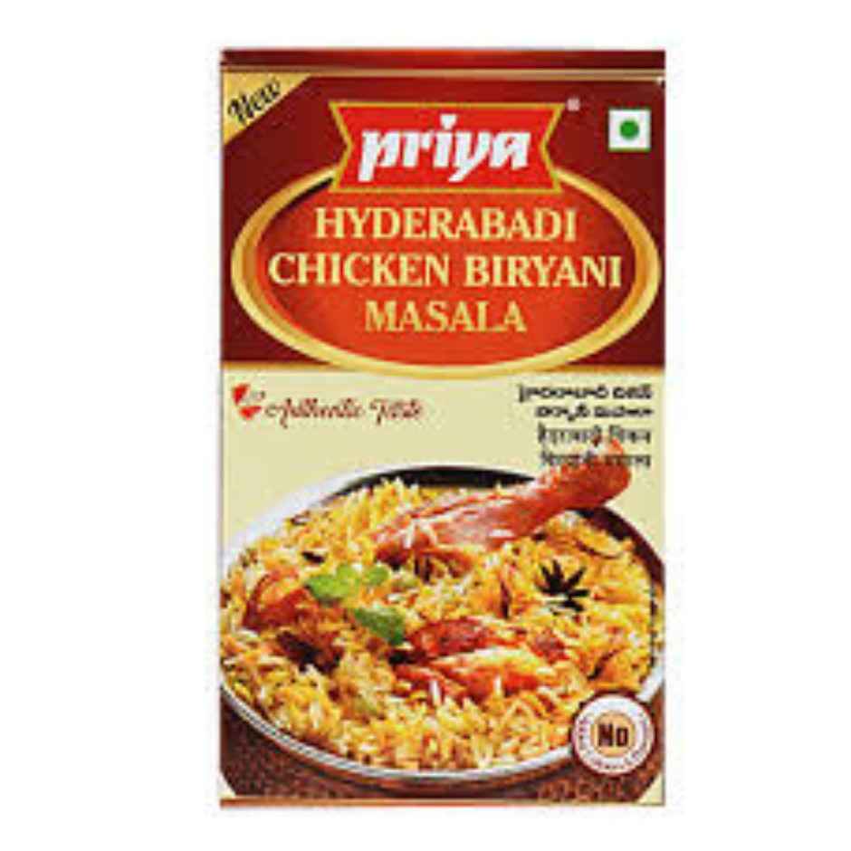 Priya hyderabadi chicken Biryani masala 50g
