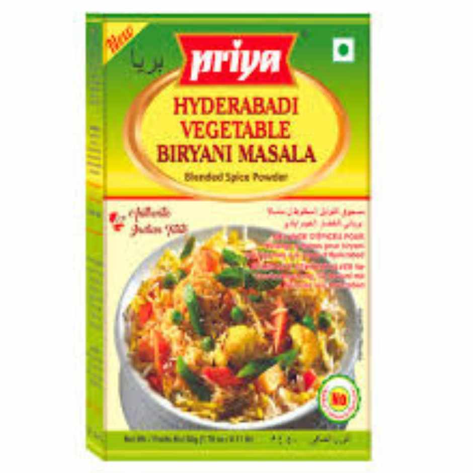 Priya hyderabadi veg Biryani masala 50g