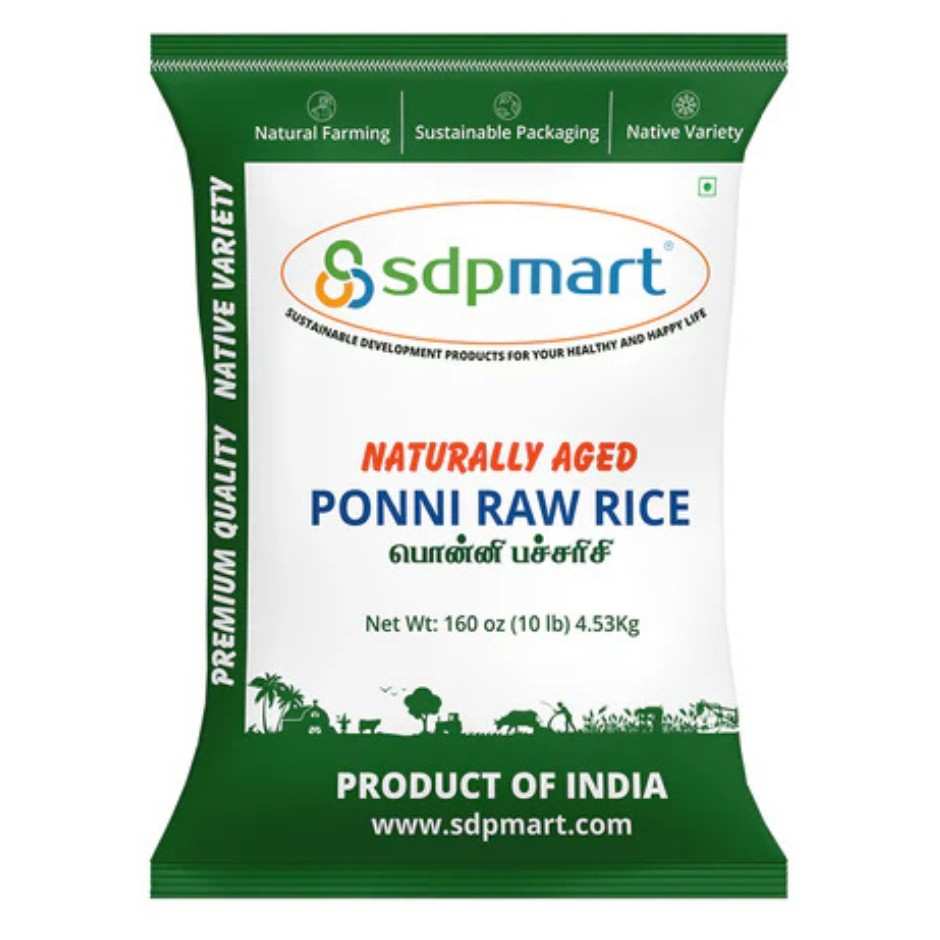SDP ponni raw rice 10LB
