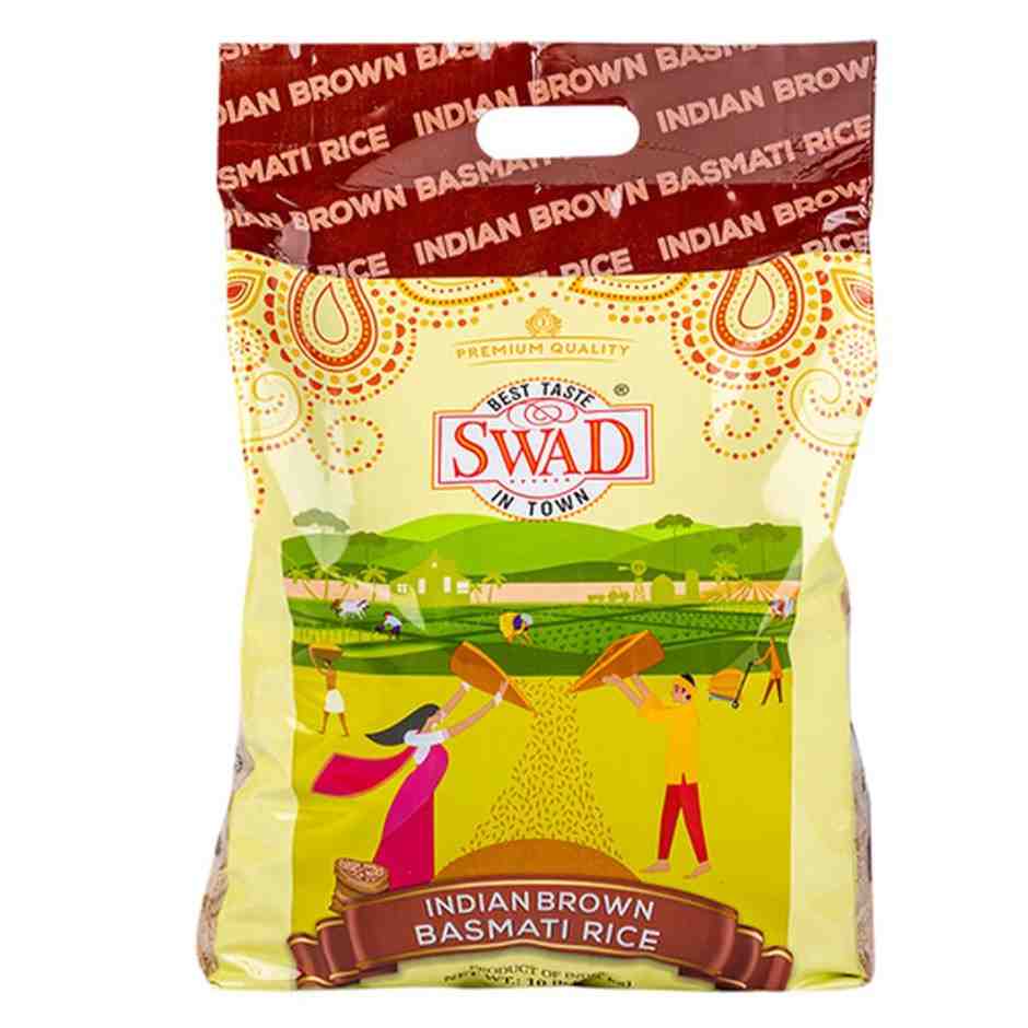 SWAD BROWN BASMATI RICE 10LB