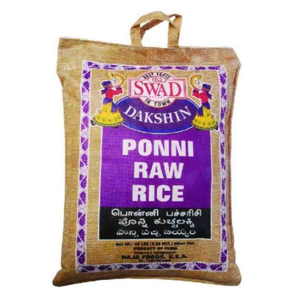 Swad Ponni Raw Rice 10 LB