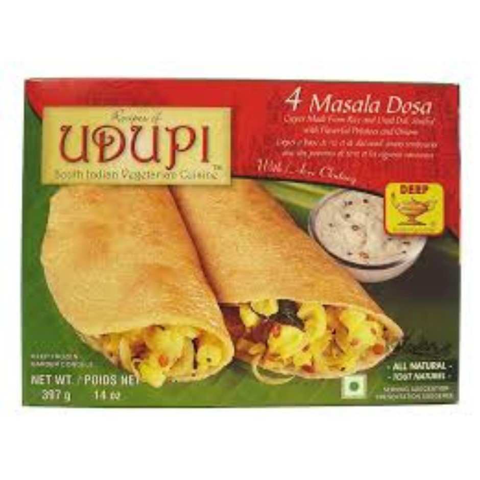 Udupi Frozen Masala Dosa 4pc 10oz