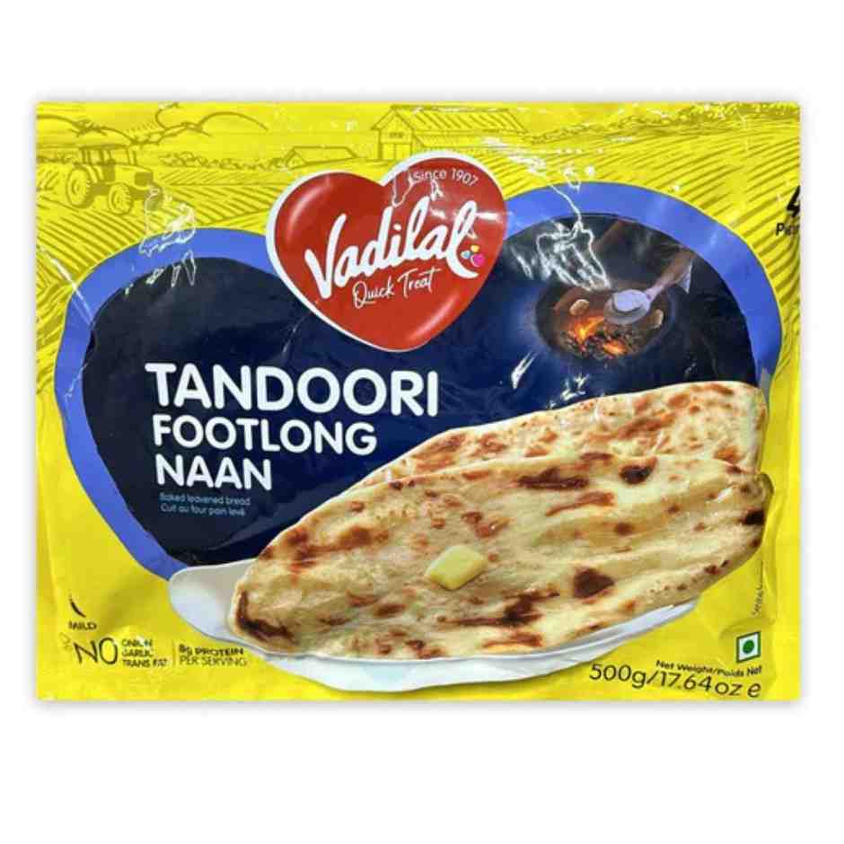 Vadilal Tandoori Foot naan 500g