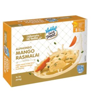 Vadilal alphonso mango rasmalai 10 pcs