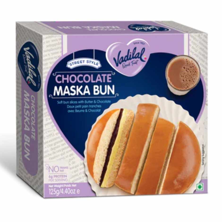 Vadilal chocolate Maska bun 125gms