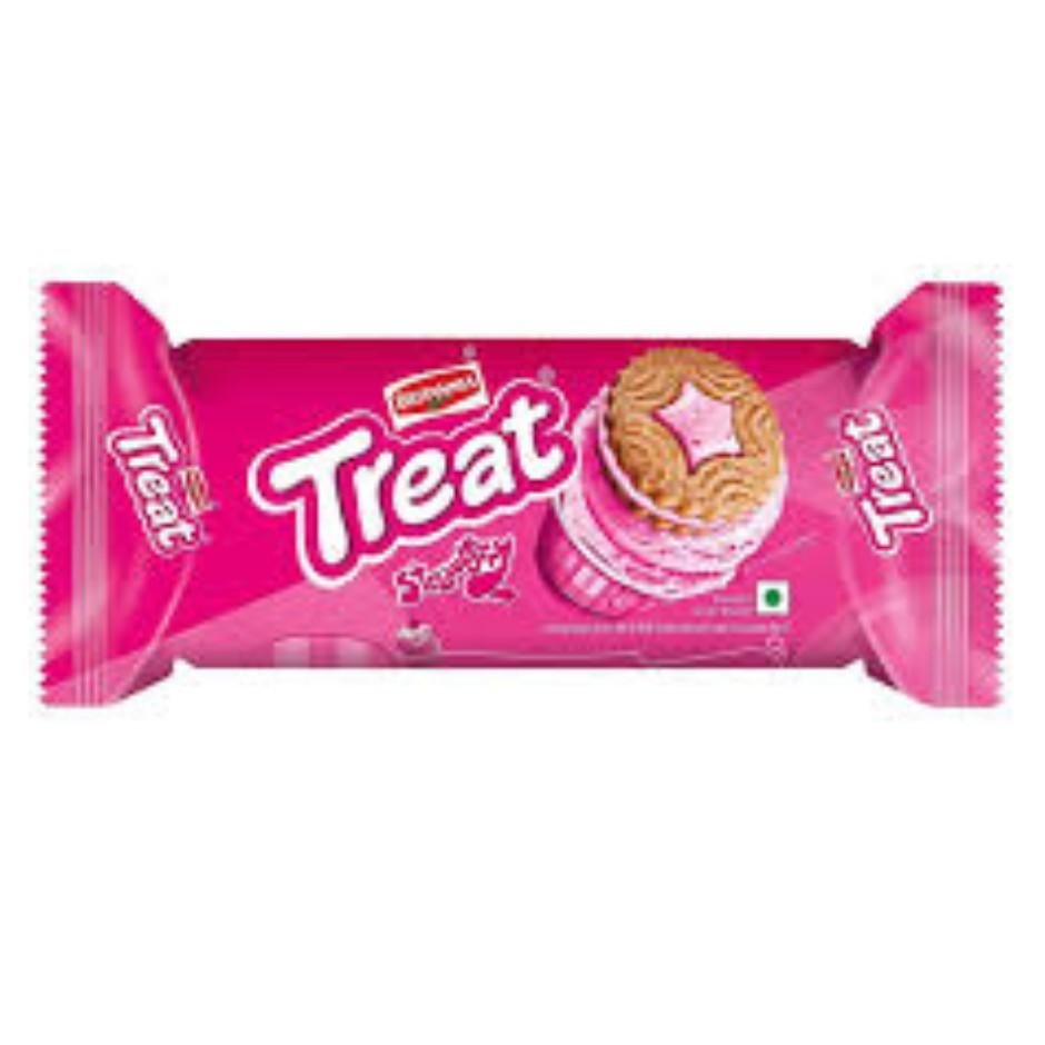 britannia treat straw 120g