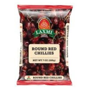 Laxmi Round Red chillies 200gms