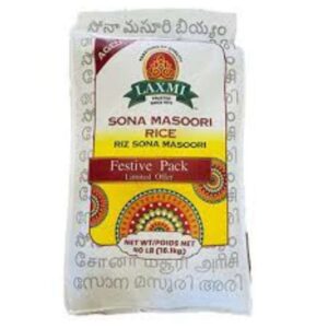 Laxmi sona masoori rice 40LB