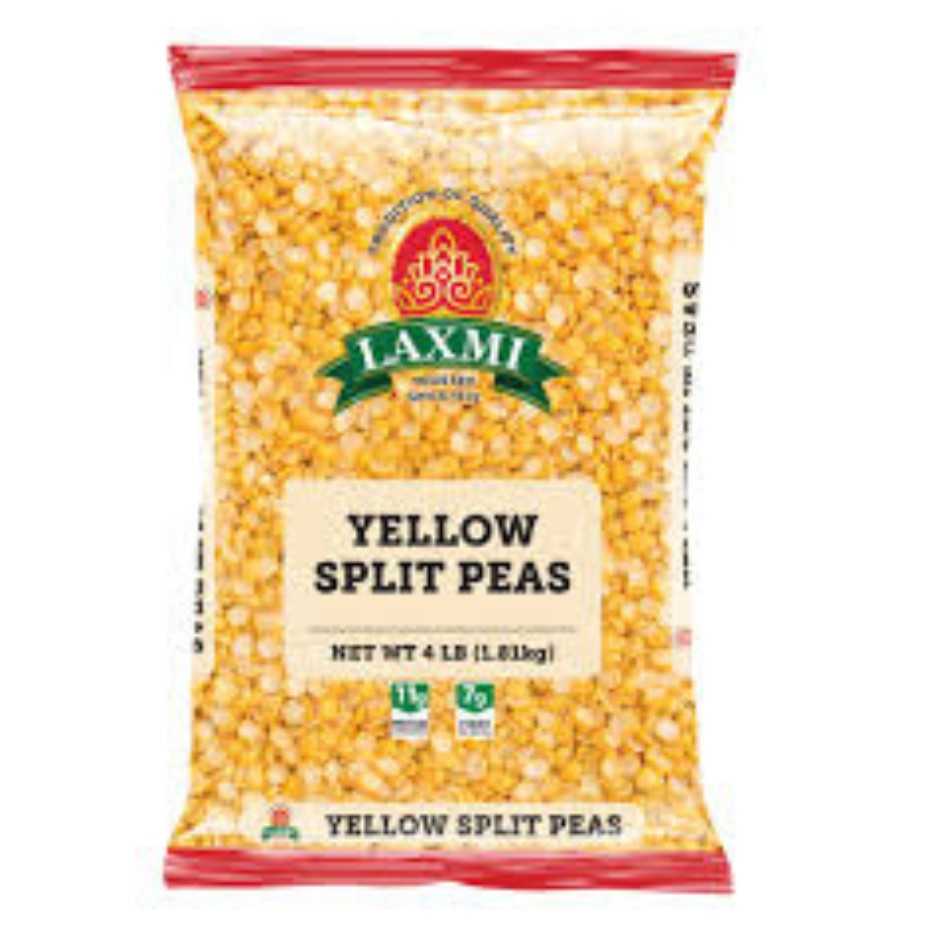 laxmi yellow split peas 4 lb
