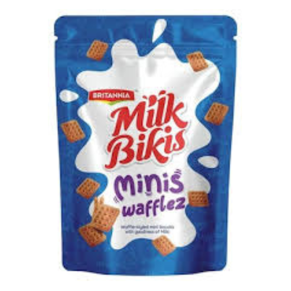 milk bikis mini wafflez 200g