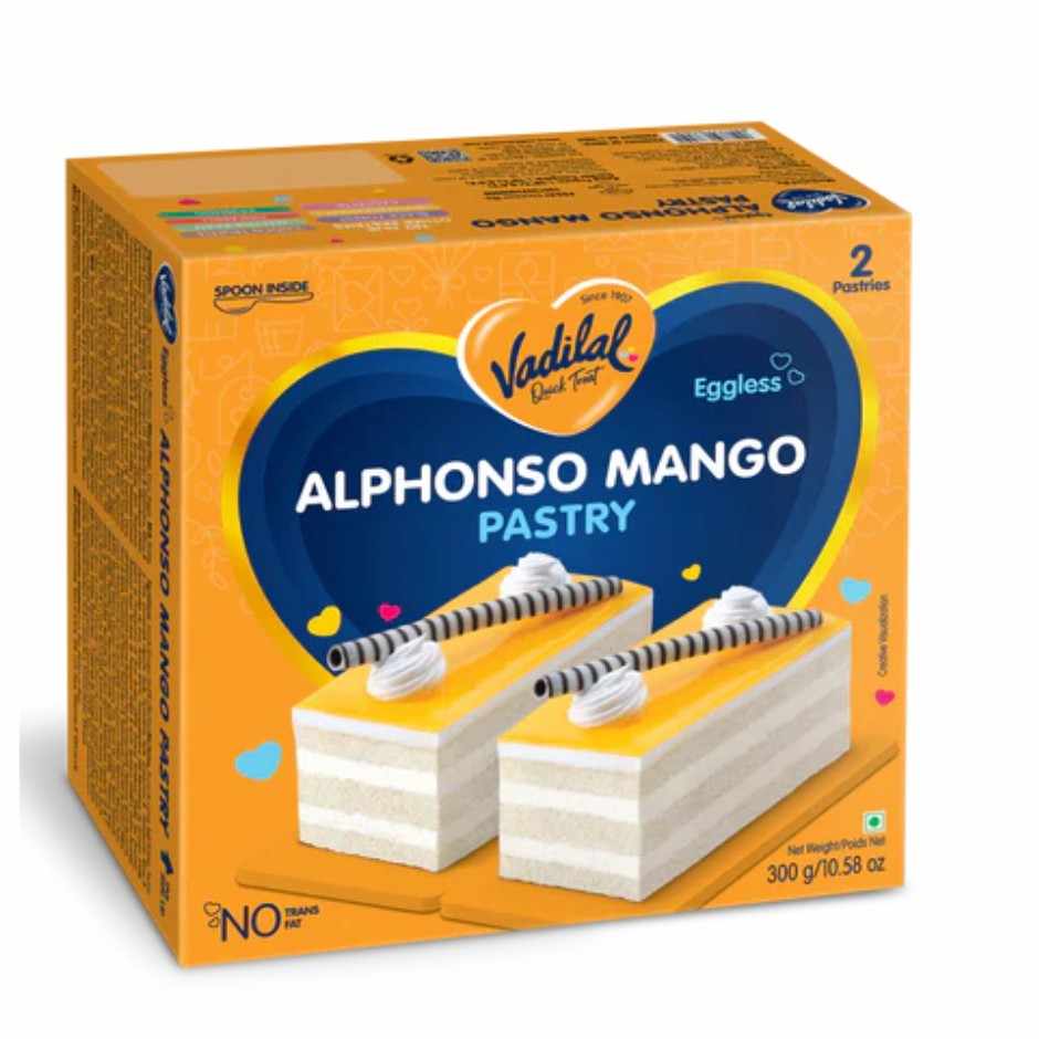vadilal mango pastry 300g