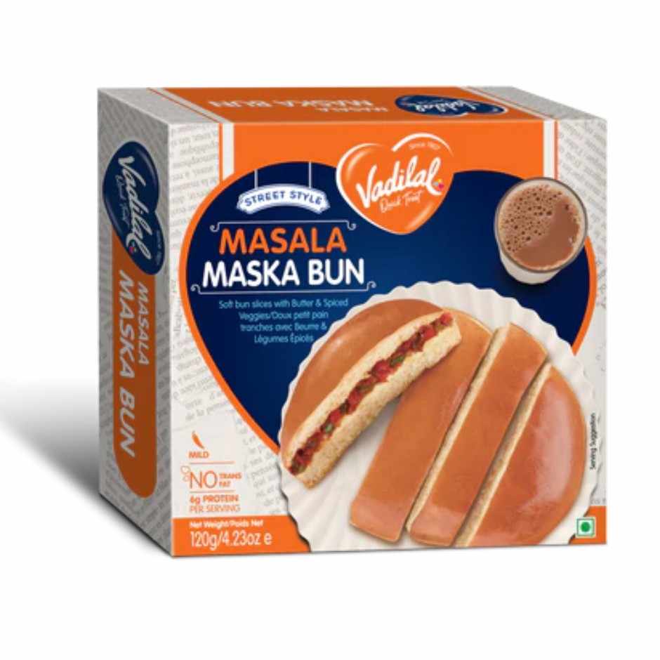vadilal masala maska bun 120g