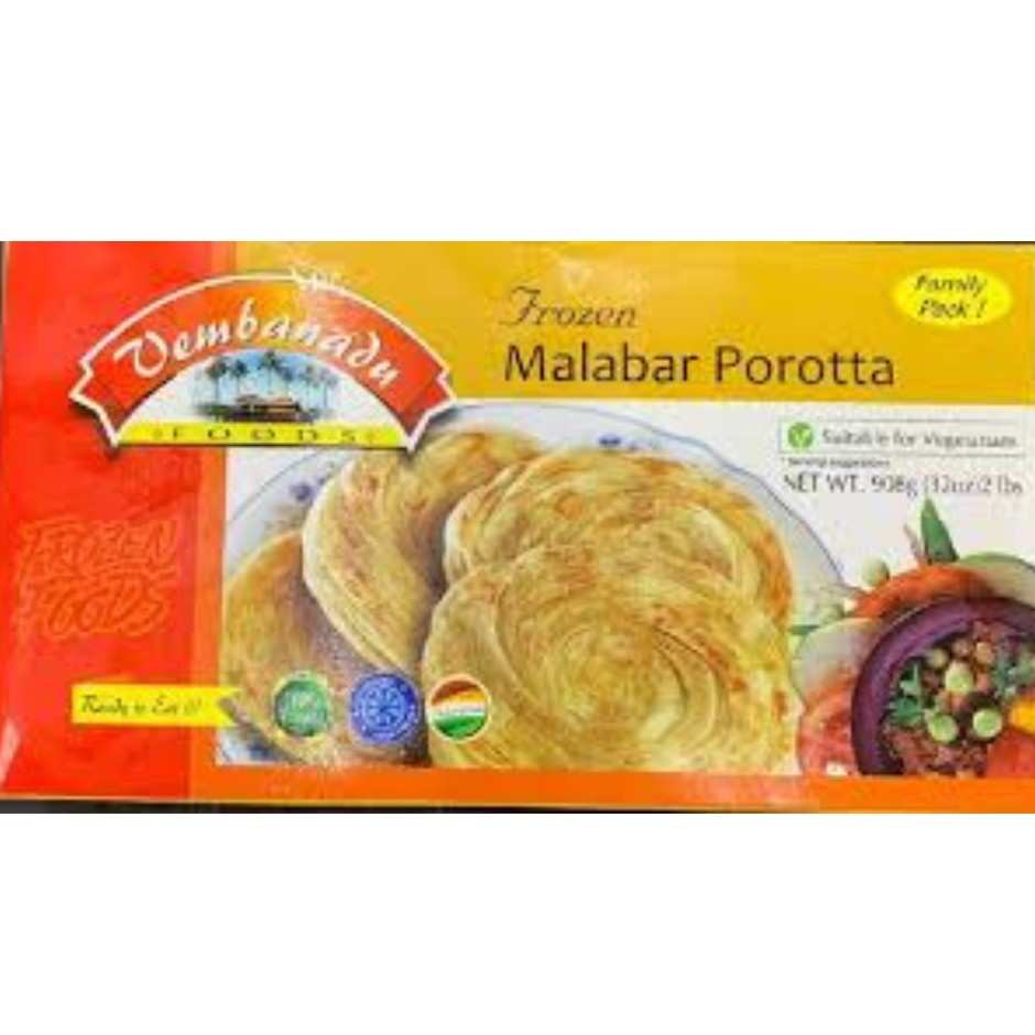 vembanadu frozzen malabar porotta 454g