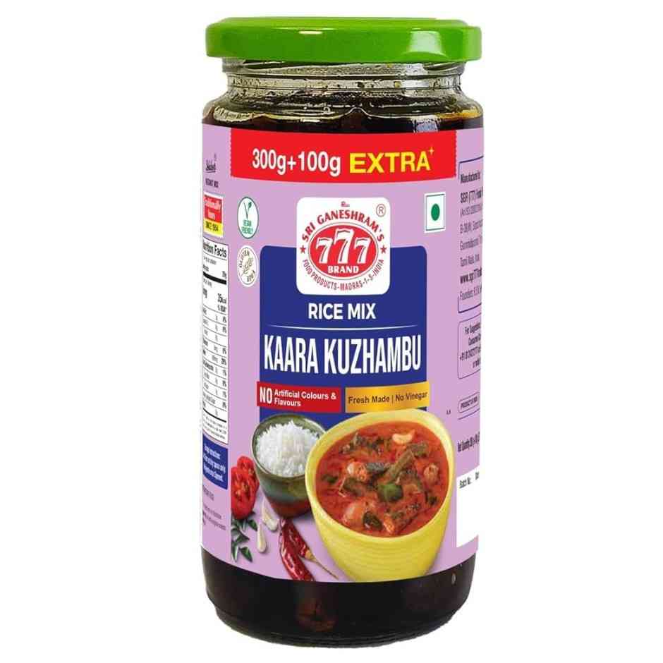 777 rice mix kaara kuzhambu 400g