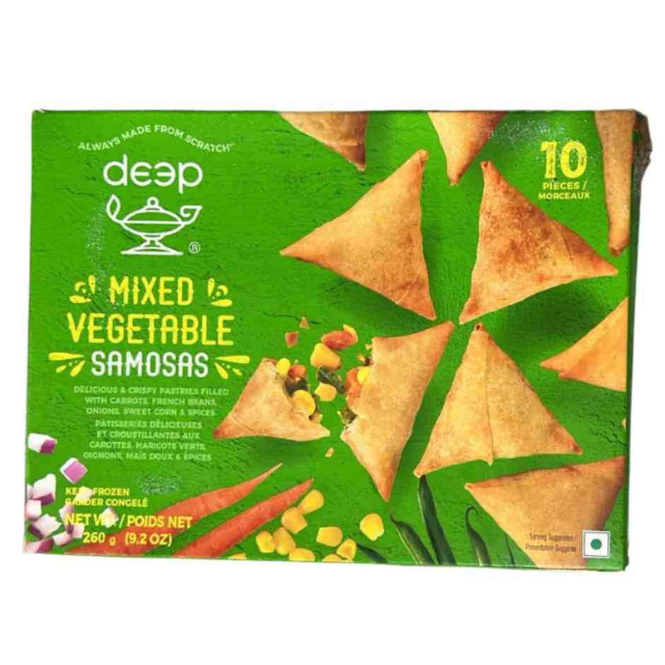 Deep mixed veg samosa 319g
