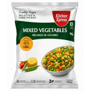 Kitchen Xpress Frozen Mixed Vegetables (312g)