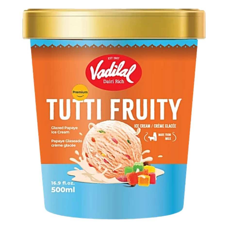 Vadilal Tutti Fruti Icecream  500ml
