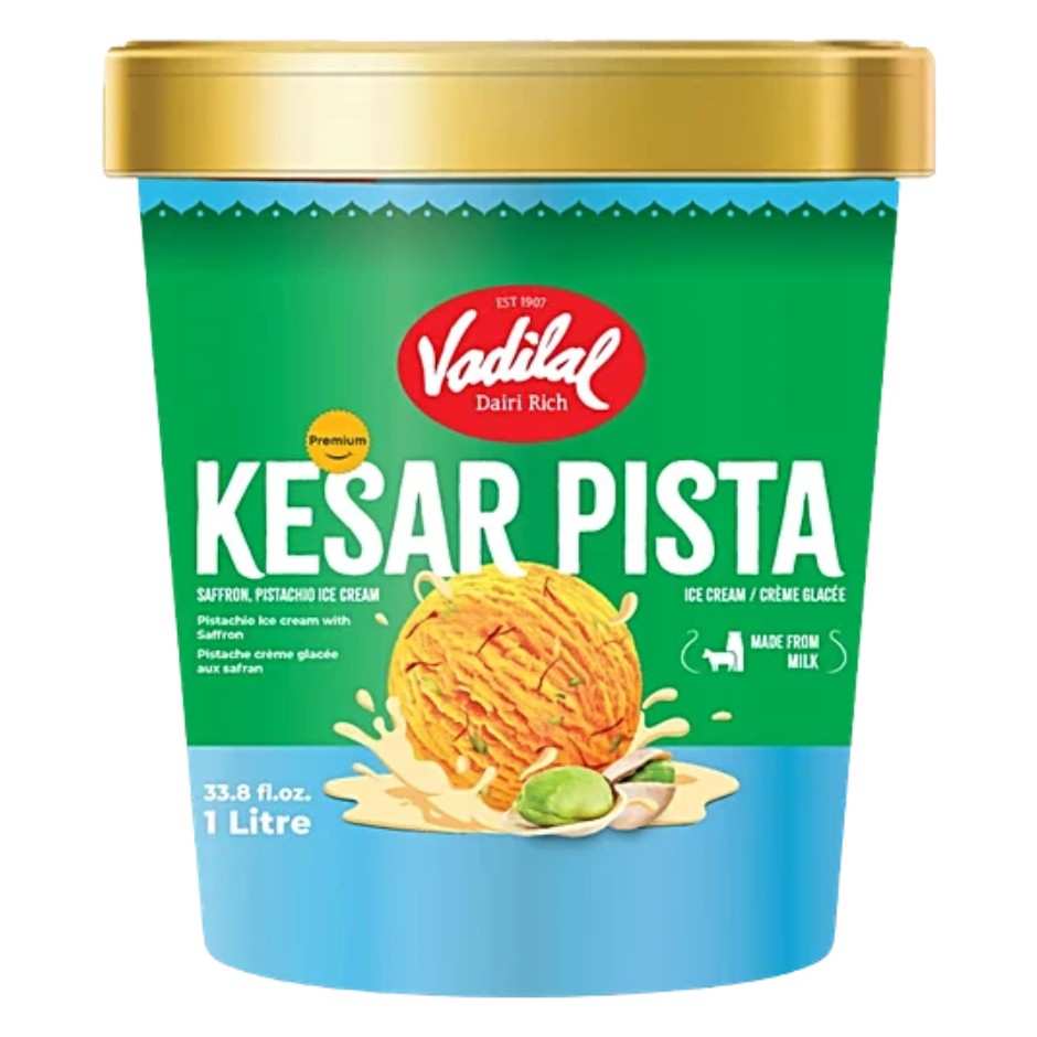 Vadilal kesar pista 1lt