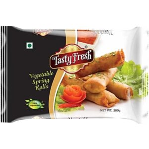 Tasty fresh vegetable springrolls 280g