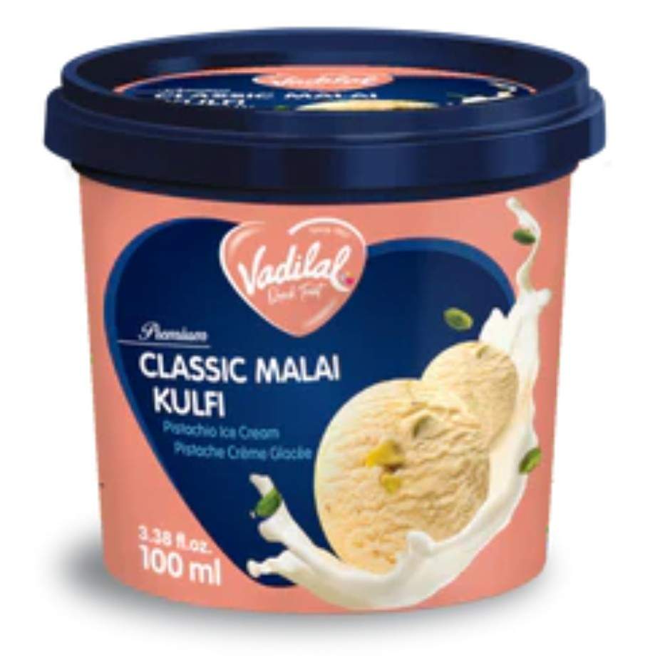 vadilal ice cream kulfi classic malai 500ml