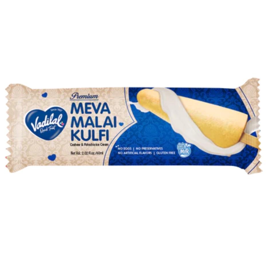 vadilal ice cream  meva malai kulfi 60ml