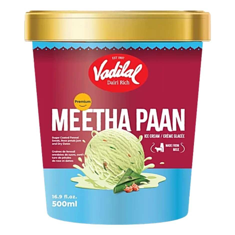 vadilal meetha pan ice cream 2lt