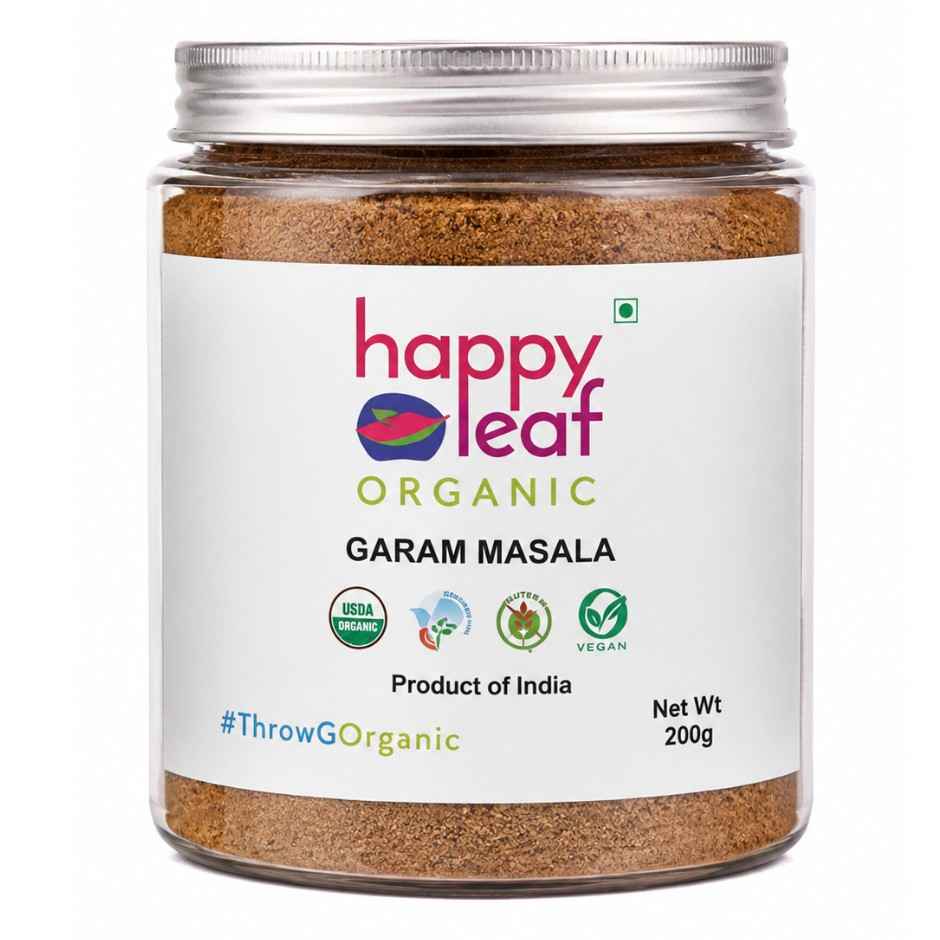 happy leaf organic garam masala 250g