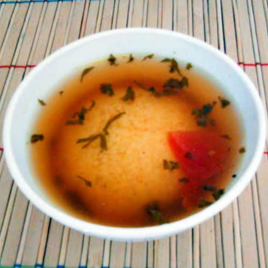 1 Idly Rasam (Dipped In)