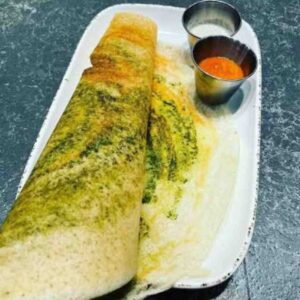 Curry Leave Podi Masala Dosa